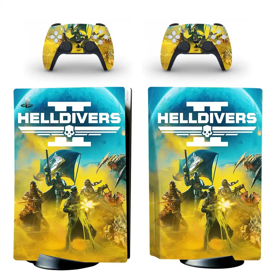 Helldivers 2 PS5 Case Graphic