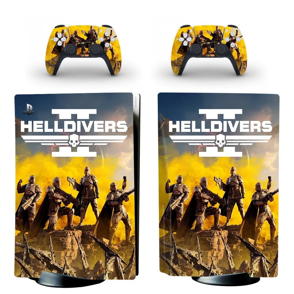 Helldivers 2 PS5 Case Graphic